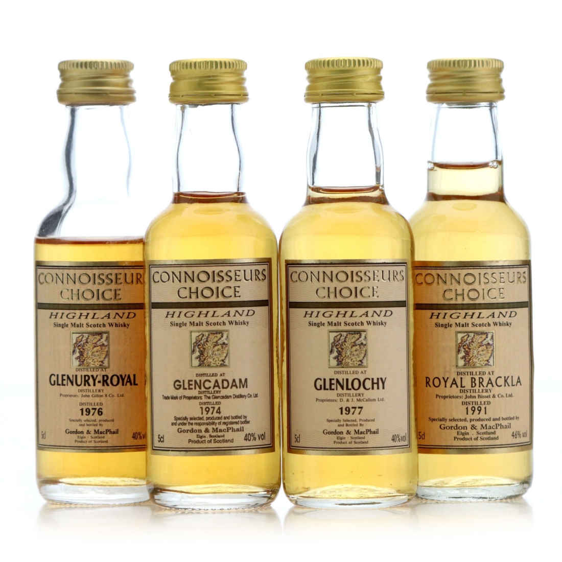 Image for Connoisseurs Choice Highland Single Malt Miniature x 4