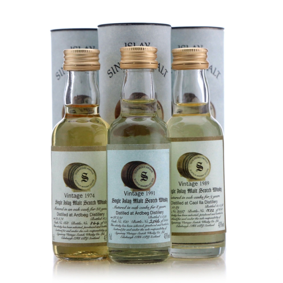Image for Islay Single Malt Miniature x 3