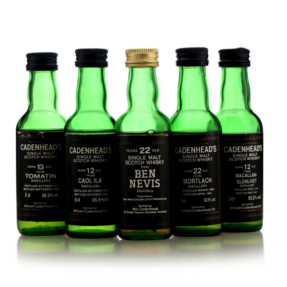 Image for Single Malt Miniature x 5