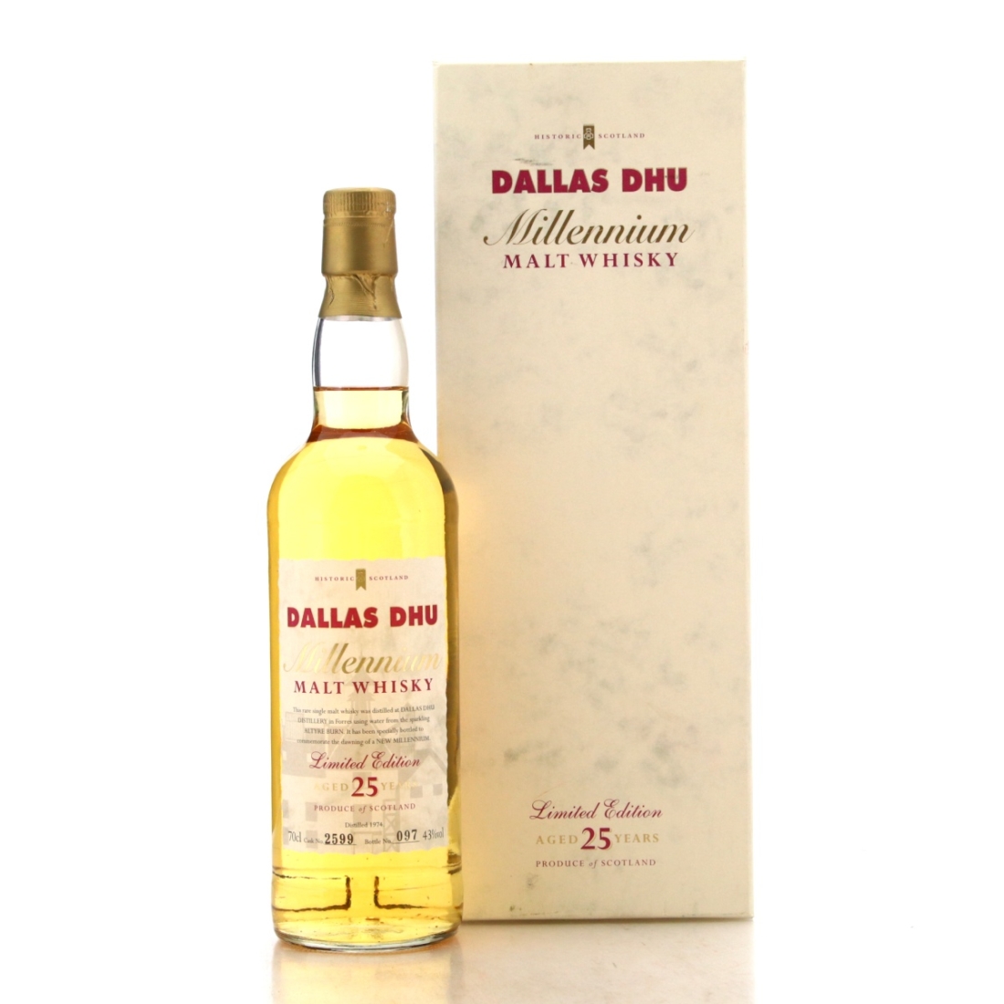 Image for Dallas Dhu 1974 Millennium 25 Year Old