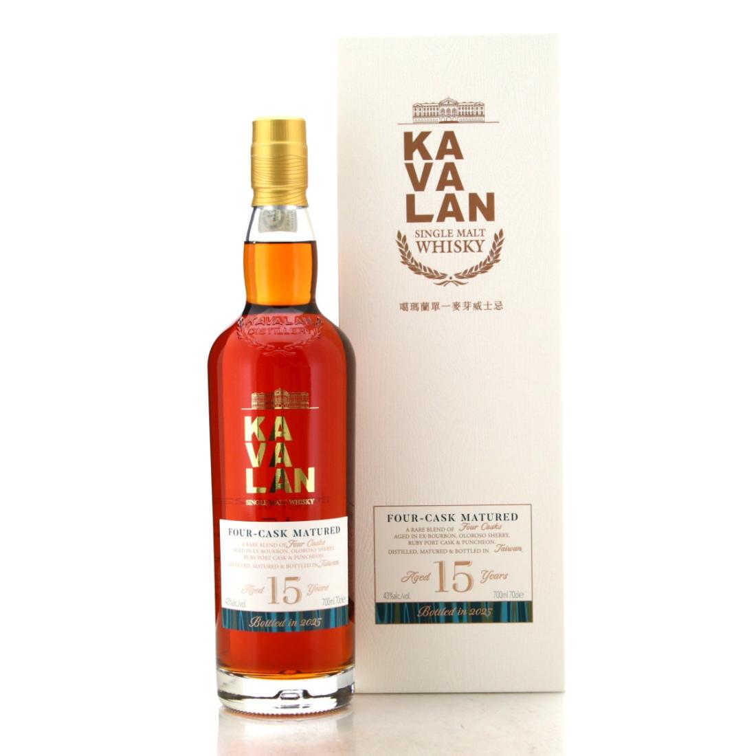 Kavalan FourCask Matured 15 Year Old