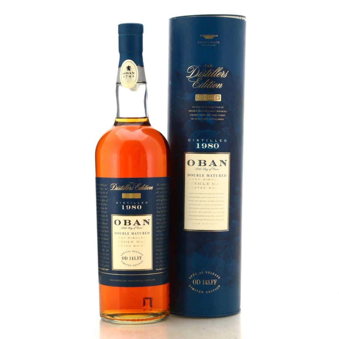 Image for Oban 1980 Distillers Edition 1 Litre / Inaugural Release