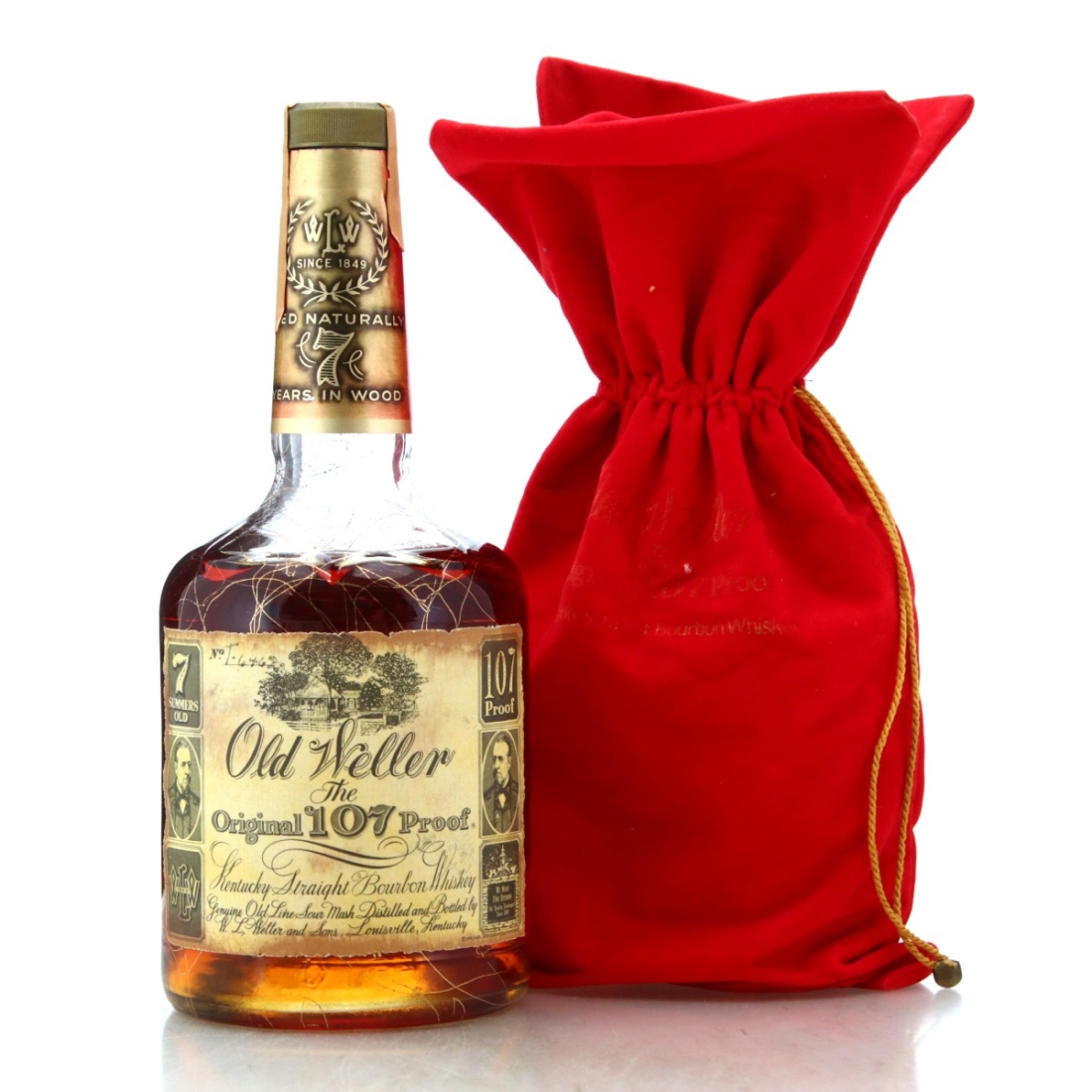 Image for Old Weller The Original 107 Proof 7 Year Old Kentucky Straight Bourbon