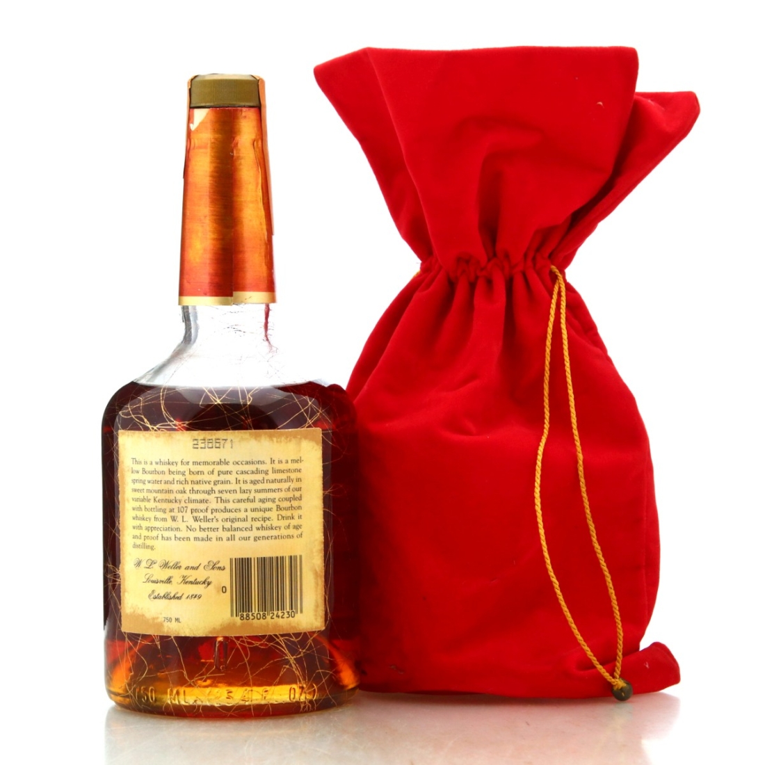 Image for Old Weller The Original 107 Proof 7 Year Old Kentucky Straight Bourbon