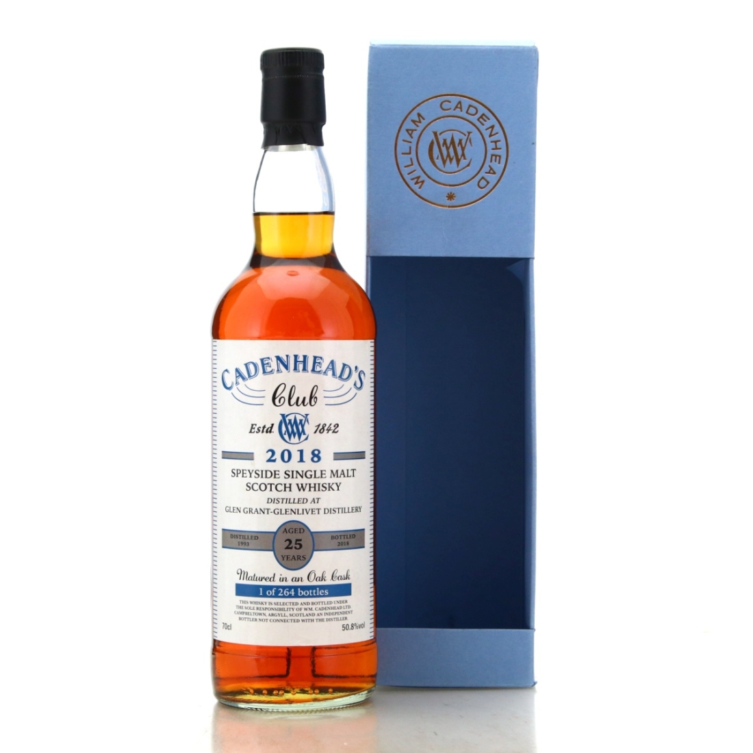 Image for Glen Grant 1993 Cadenhead's Club 25 Year Old