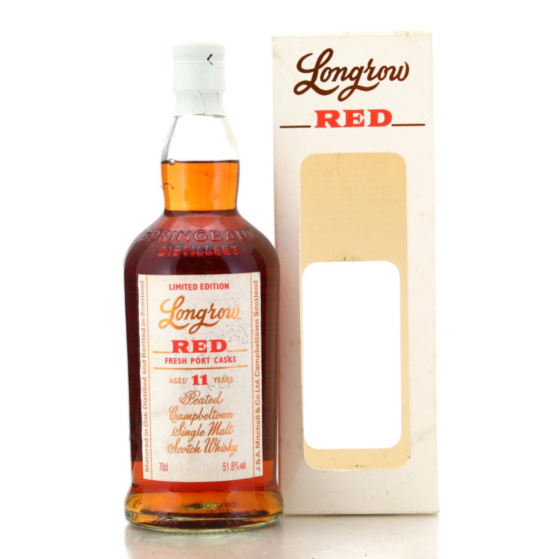 Longrow Red 11 Year Old Fresh Port Casks