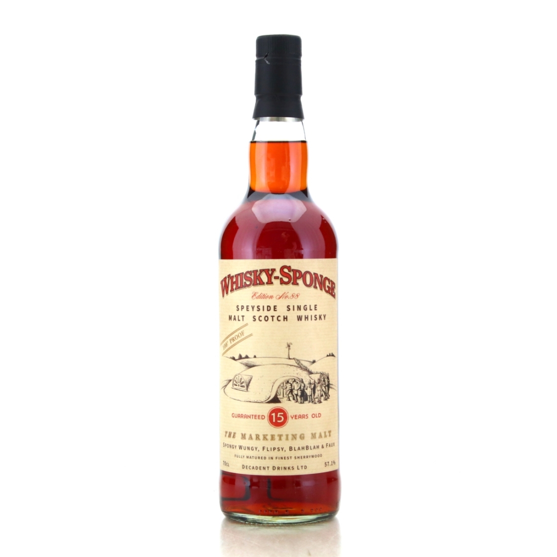 Image for Macallan 'The Marketing Malt' 2008 Whisky Sponge 15 Year Old Edition No.88