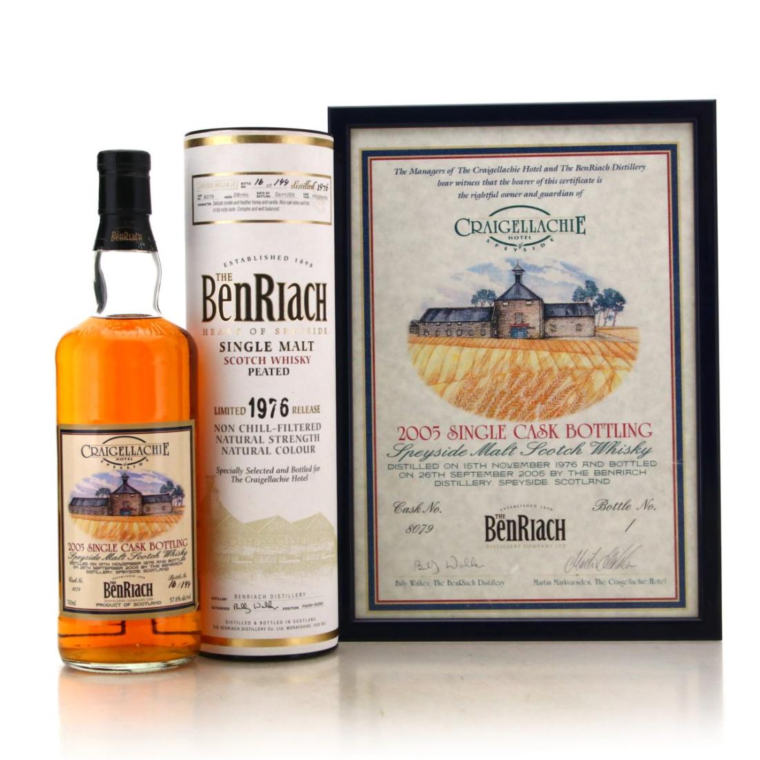 Benriach 1976 Limited Release 28 Peated