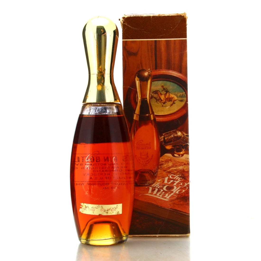 Image for Beam's Pin Bottle 6 Year Old Bottled in Bond Bourbon