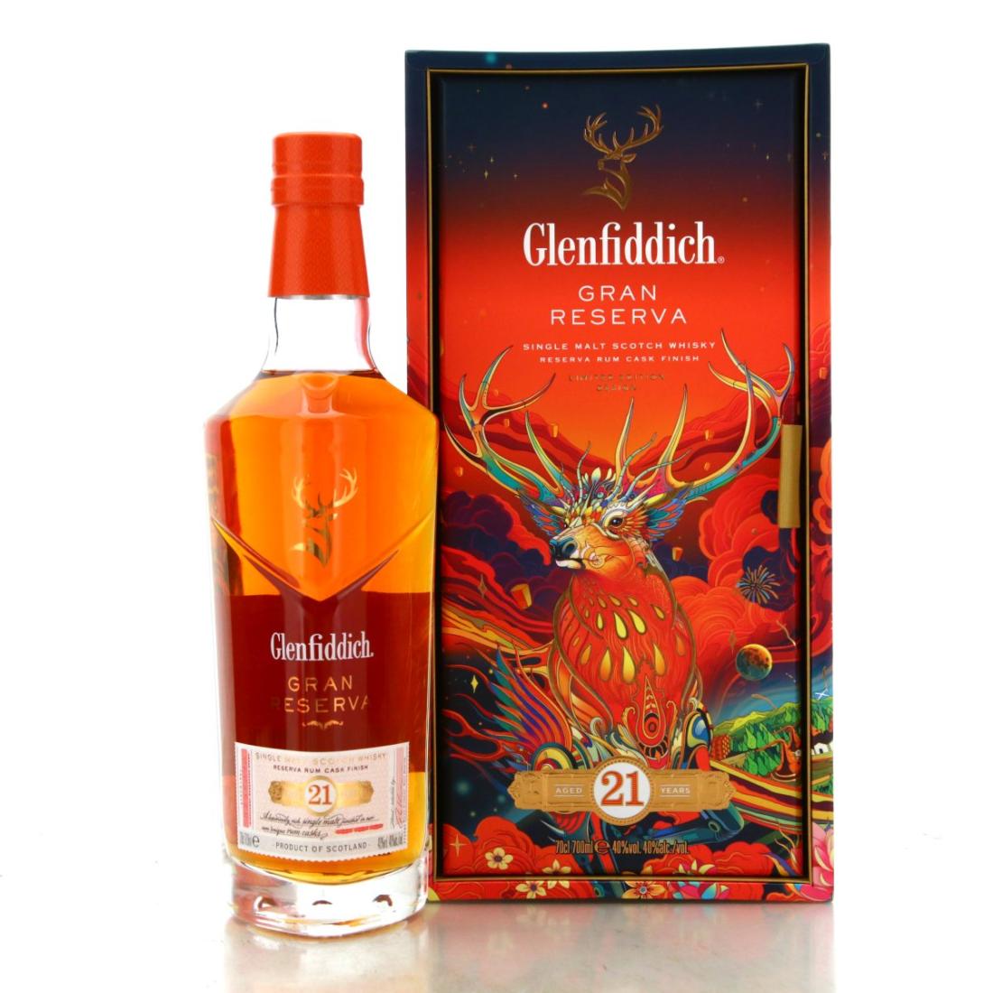 Glenfiddich 21 Gran Reserva Chinese New Year 2022