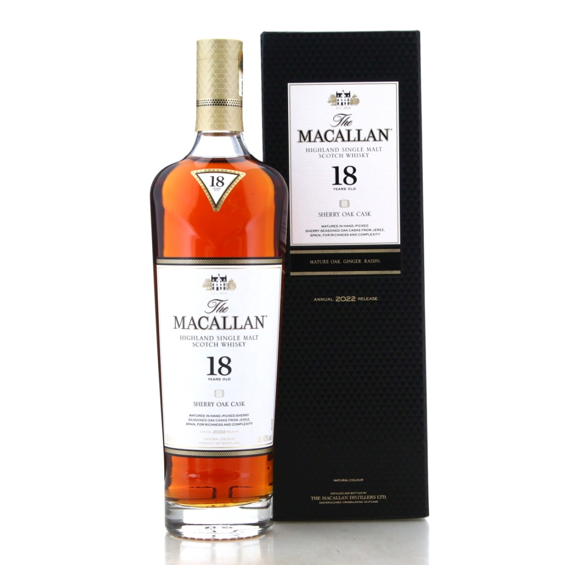 Image for Macallan Sherry Oak Cask 18 Year Old Annual 2022 Release