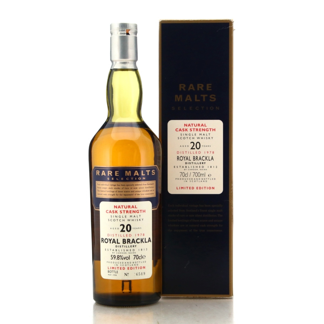 Image for Royal Brackla 1978 Rare Malts Selection 20 Year Old