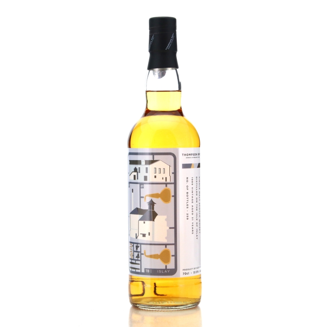 Image for Islay Single Malt 1989 Thompson Bros 31 Year Old