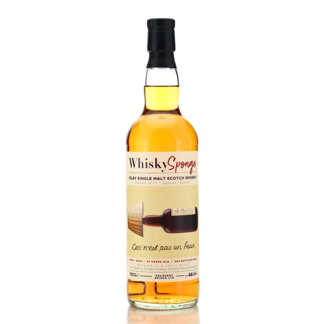 Islay Single Malt 1992 Whisky Sponge 27 Year Old Edition No17