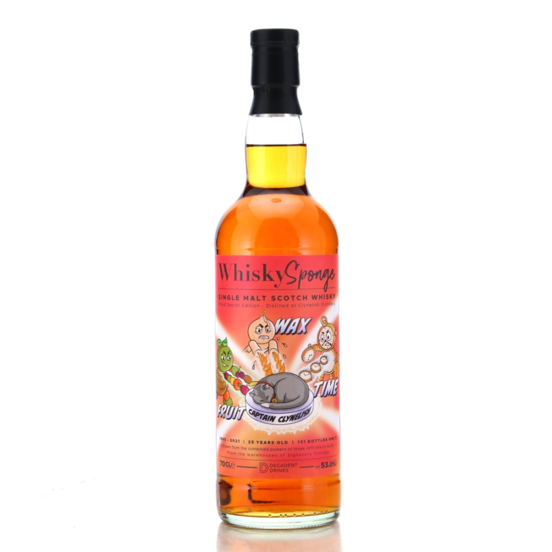 Image for Clynelish 1995 Whisky Sponge 25 Year Old 3rd Secret Edition