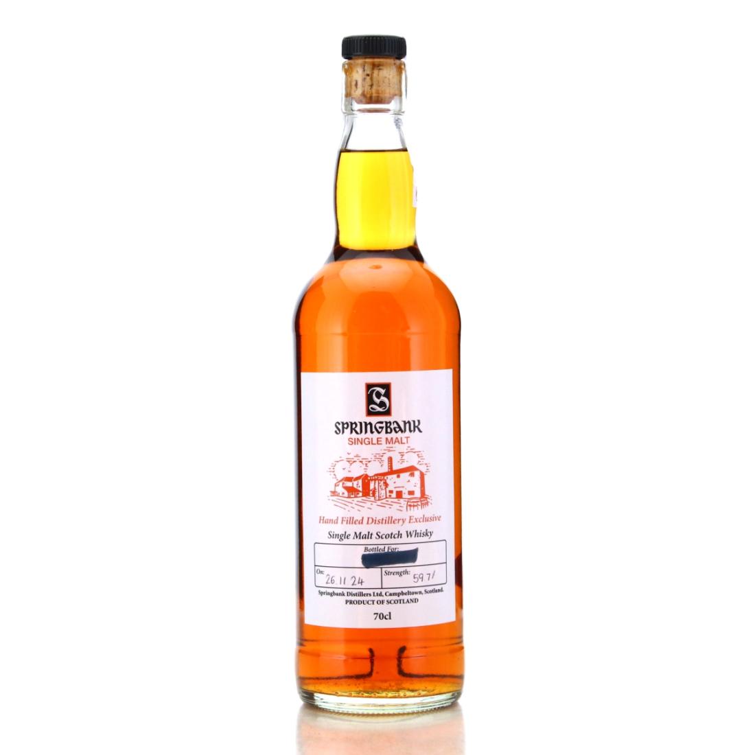 Springbank Hand Filled 2024