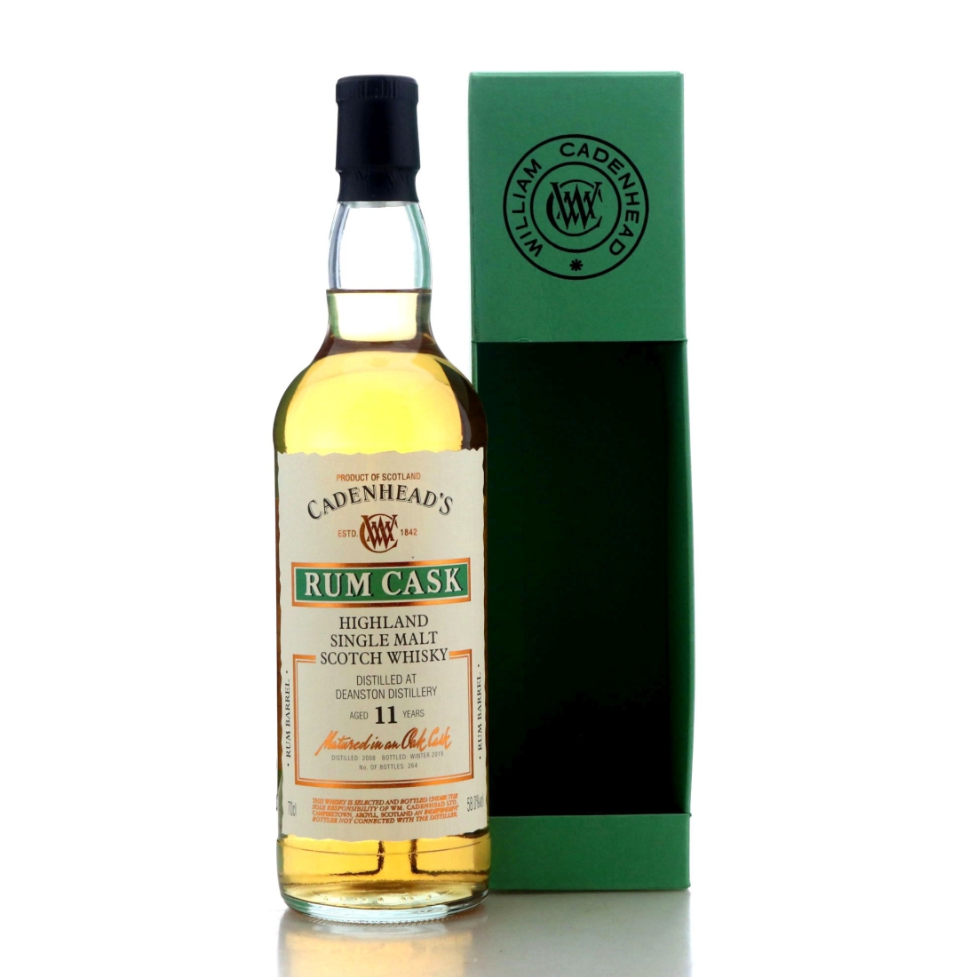 Image for Deanston 2008 Cadenhead's 11 Year Old Rum Cask