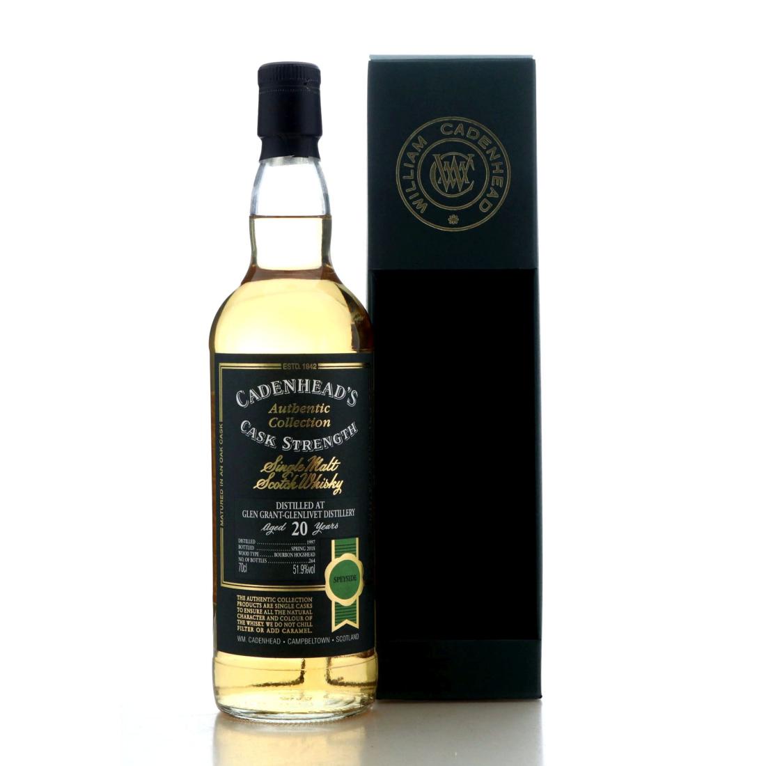 Glen Grant 1997 Cadenheads Authentic Collection 20 Year Old