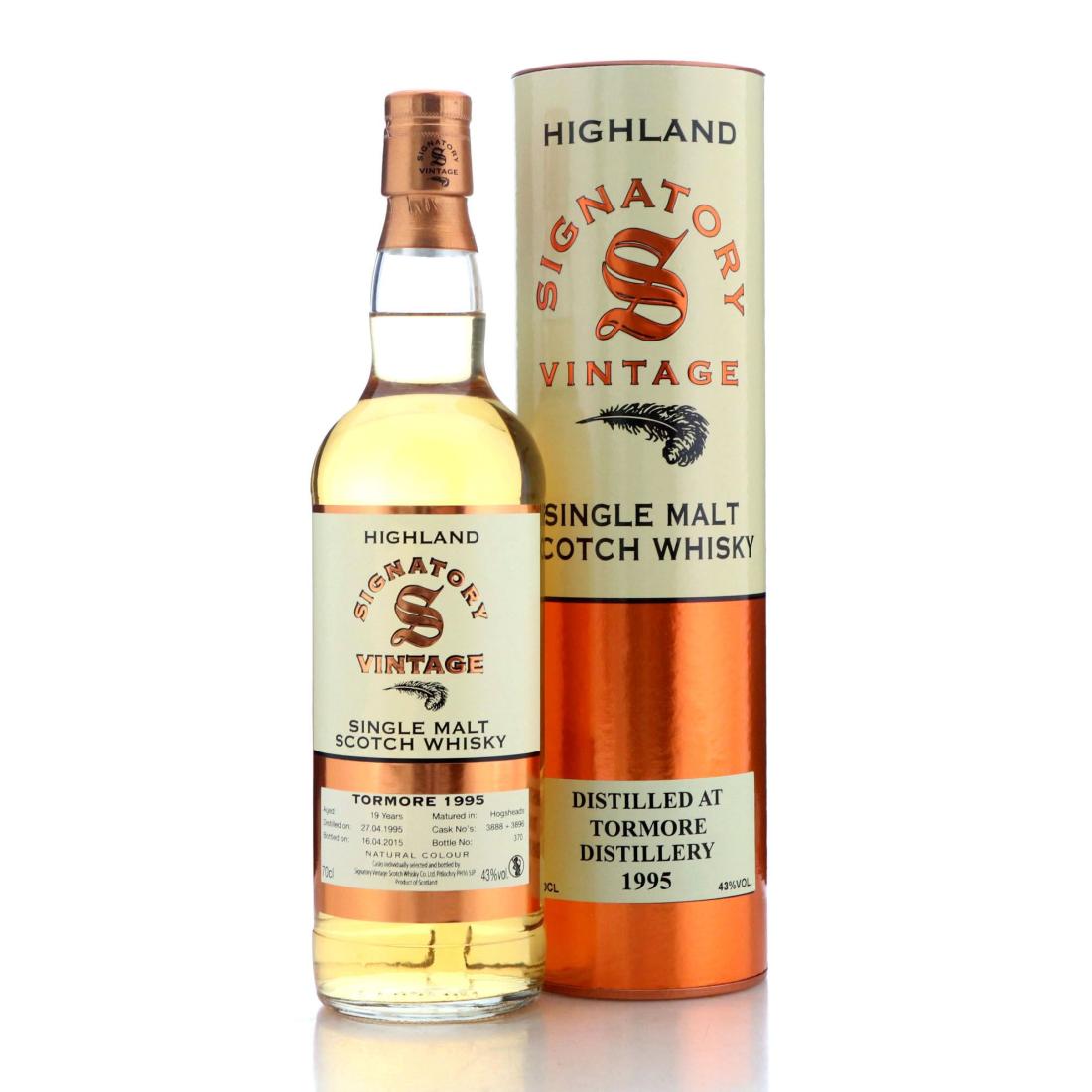Tormore 1995 Signatory Vintage 19