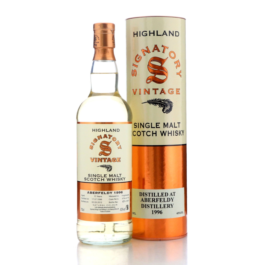 Image for Aberfeldy 1996 15 Year Old