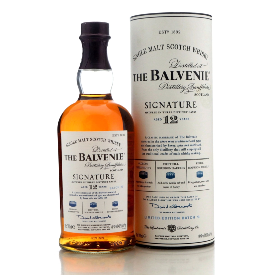 Image for Balvenie Signature 12 Year Old Batch #3
