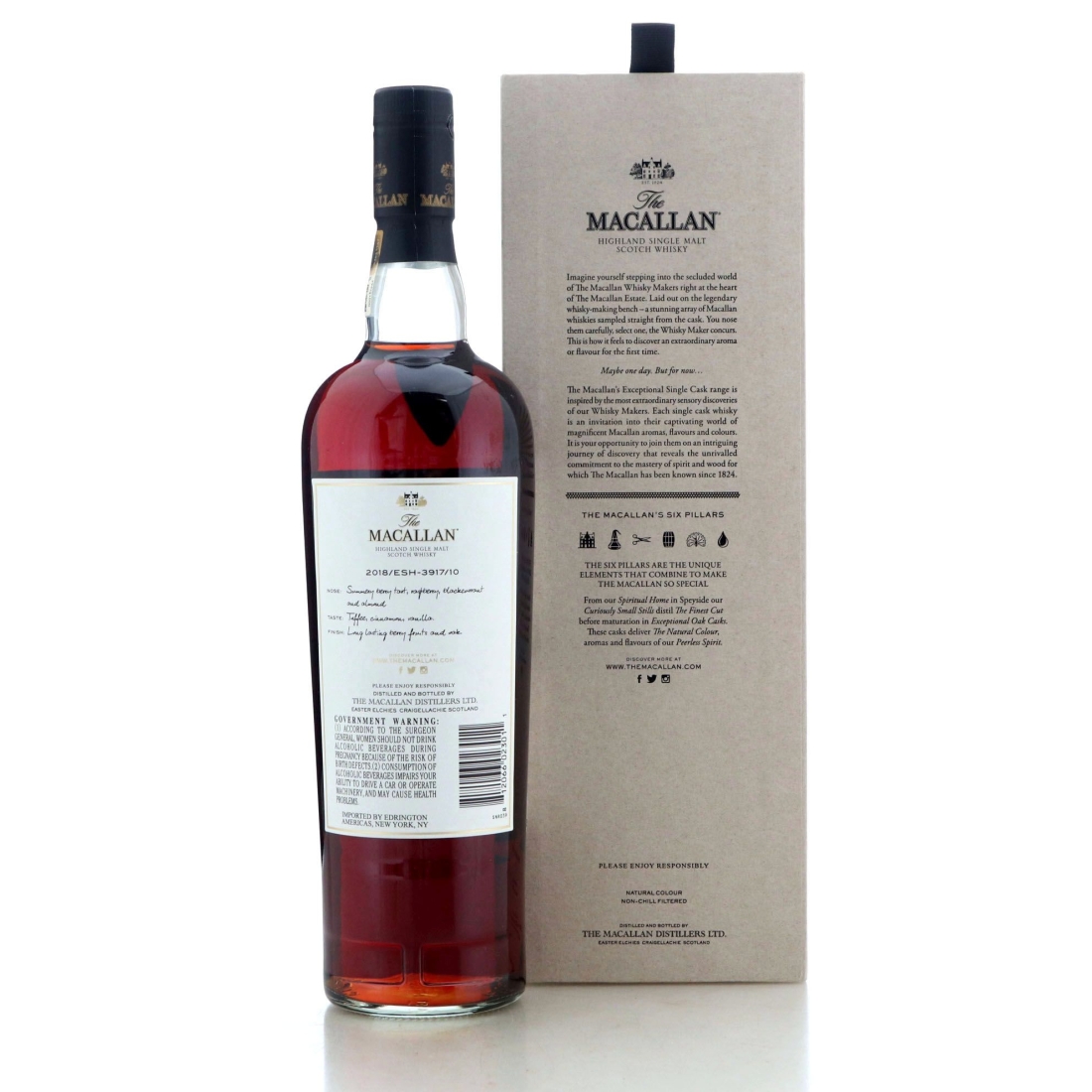 Image for Macallan 1993 Exceptional Cask #3917-10 / 2018 Release