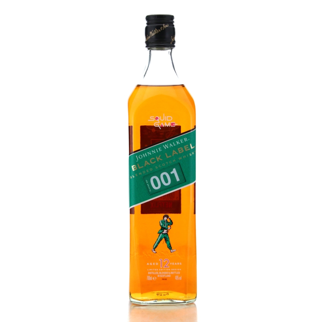 Image for Johnnie Walker Black Label 12 Year Old - Squid Game