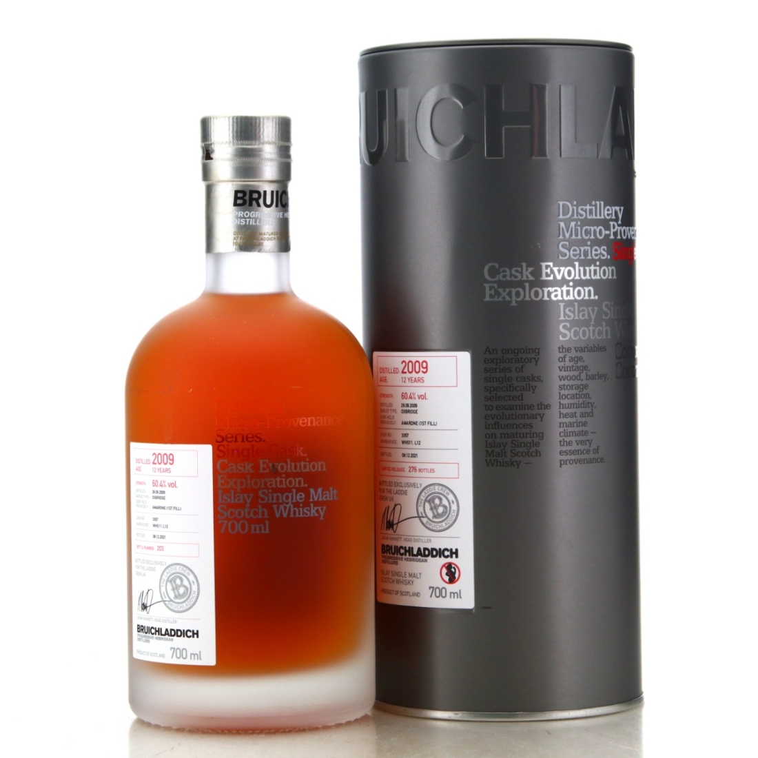 Image for Bruichladdich 2009 Micro-Provenance Series 12 Year Old