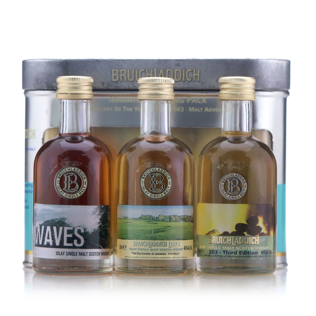 Image for Bruichladdich Miniature Gift Pack x 3
