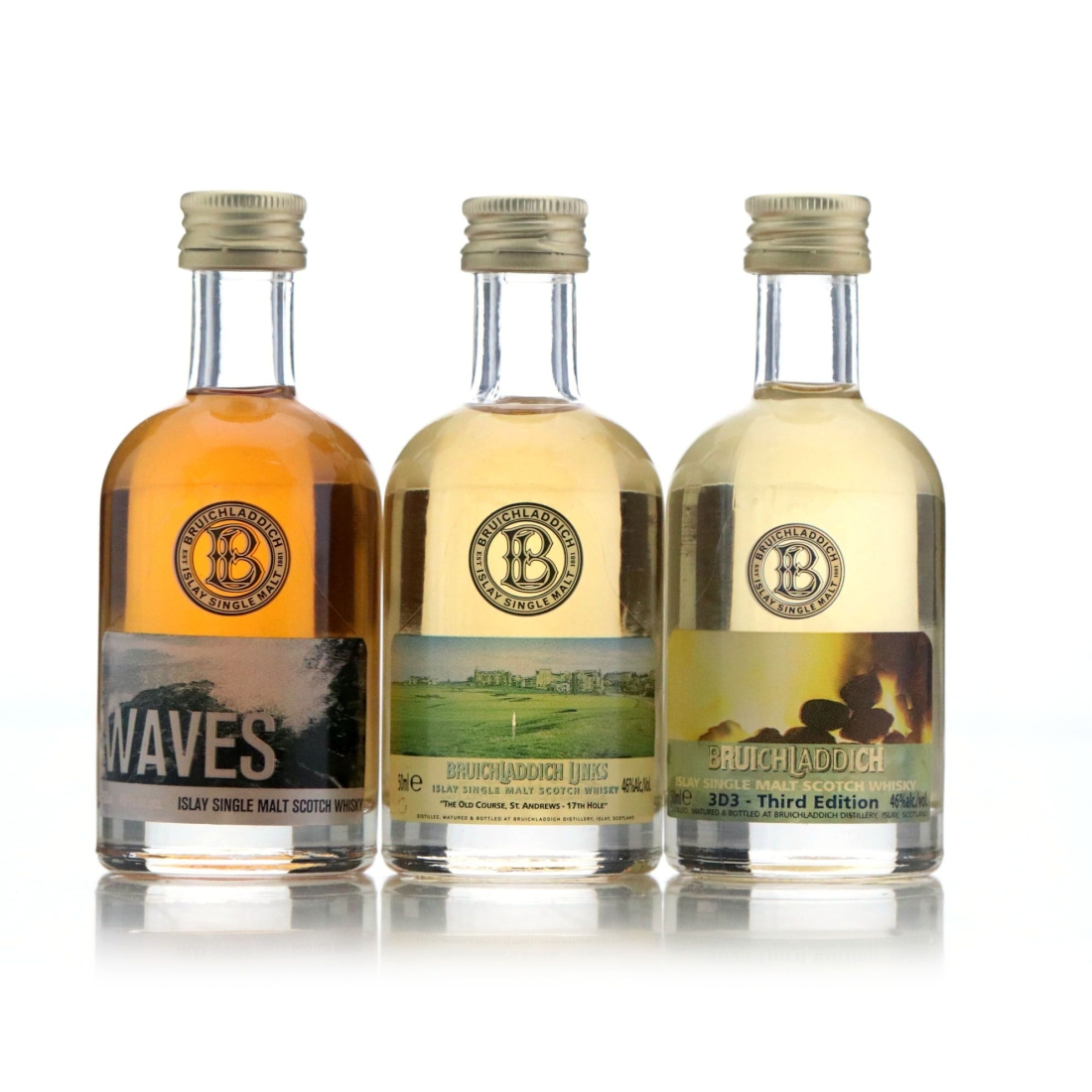 Image for Bruichladdich Miniature Gift Pack x 3