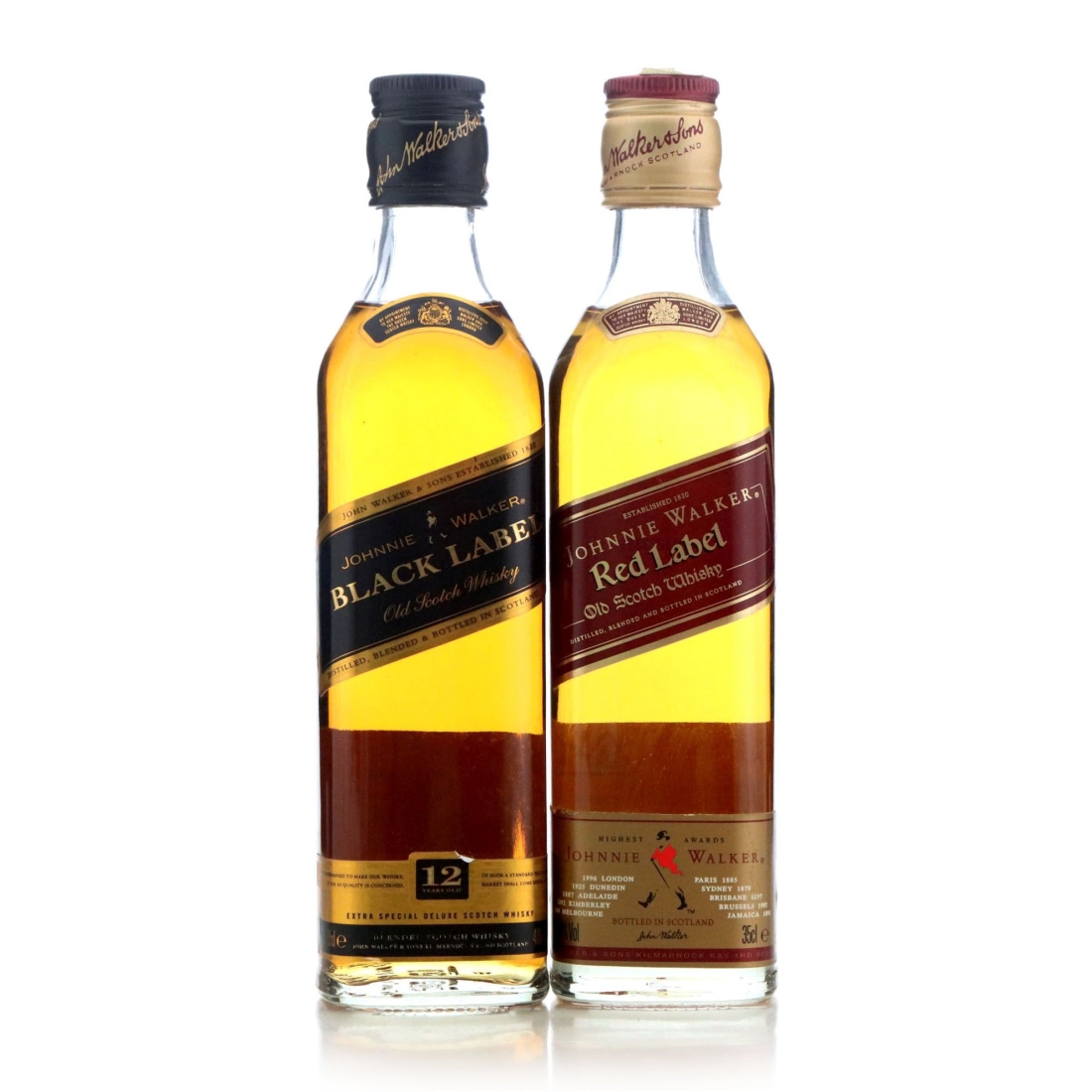 Image for Johnnie Walker Red and Black Label