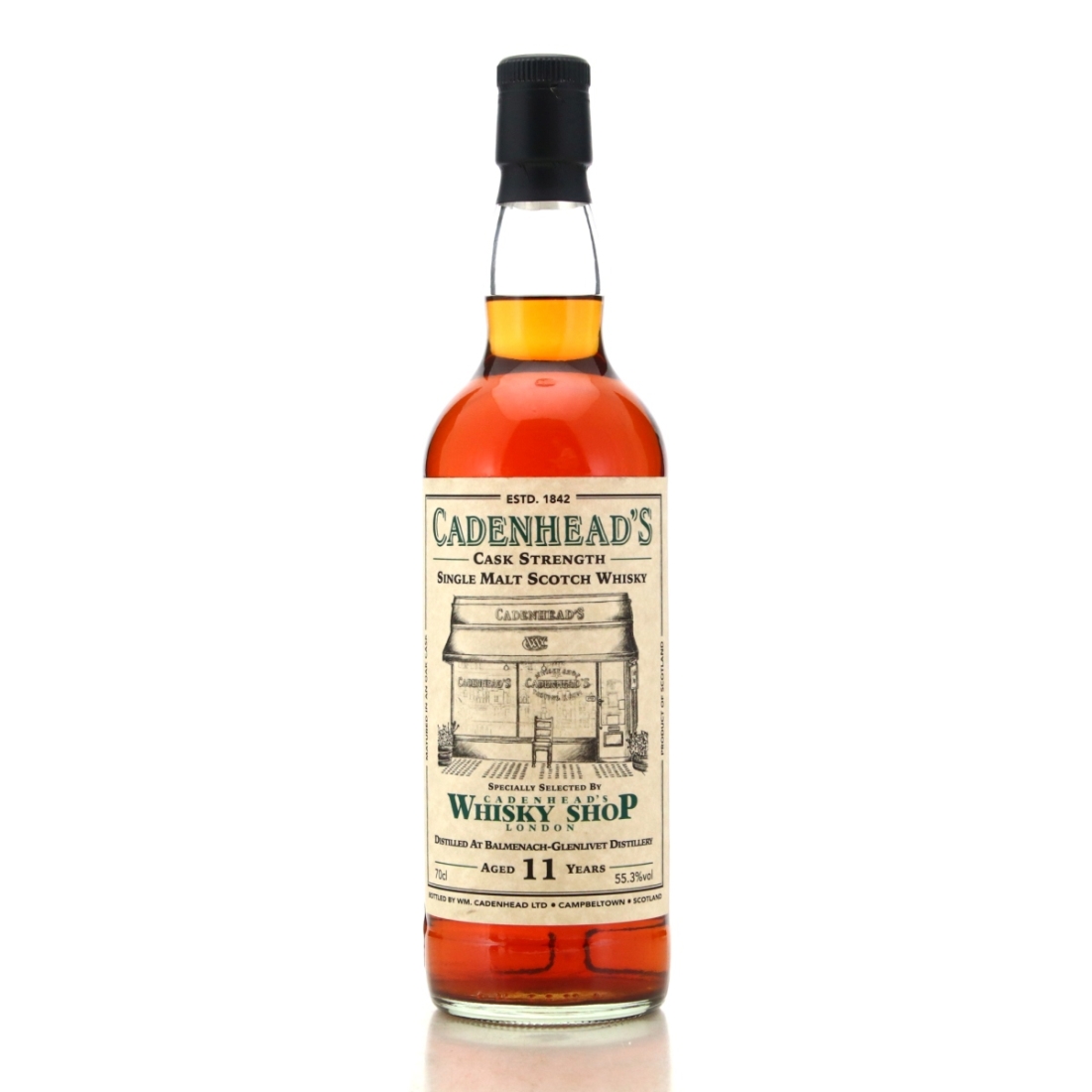 Image for Balmenach 2013 Cadenhead's Whisky Shops 11 Year Old - London