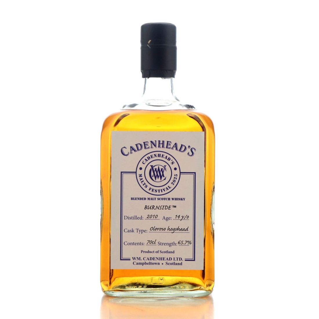 Image for Burnside 2010 Cadenhead's Malt Festival 14 Year Old