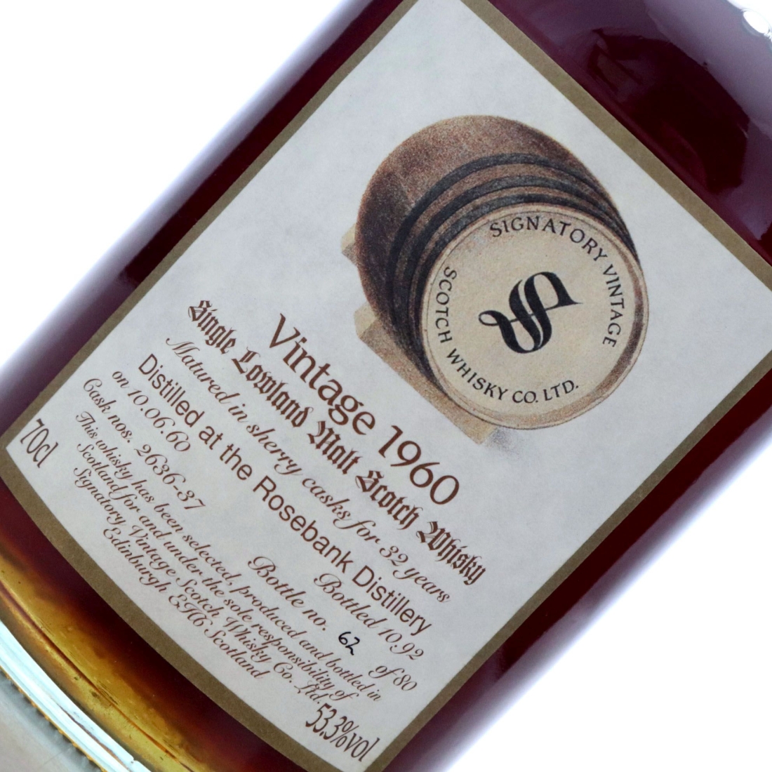 Image for Rosebank 1960 Signatory Vintage 32 Year Old