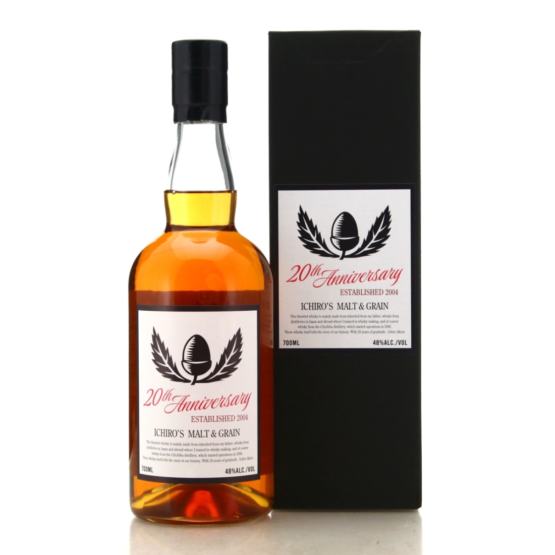 Image for Ichiro's Malt & Grain 20th Anniversary World Blended Whisky