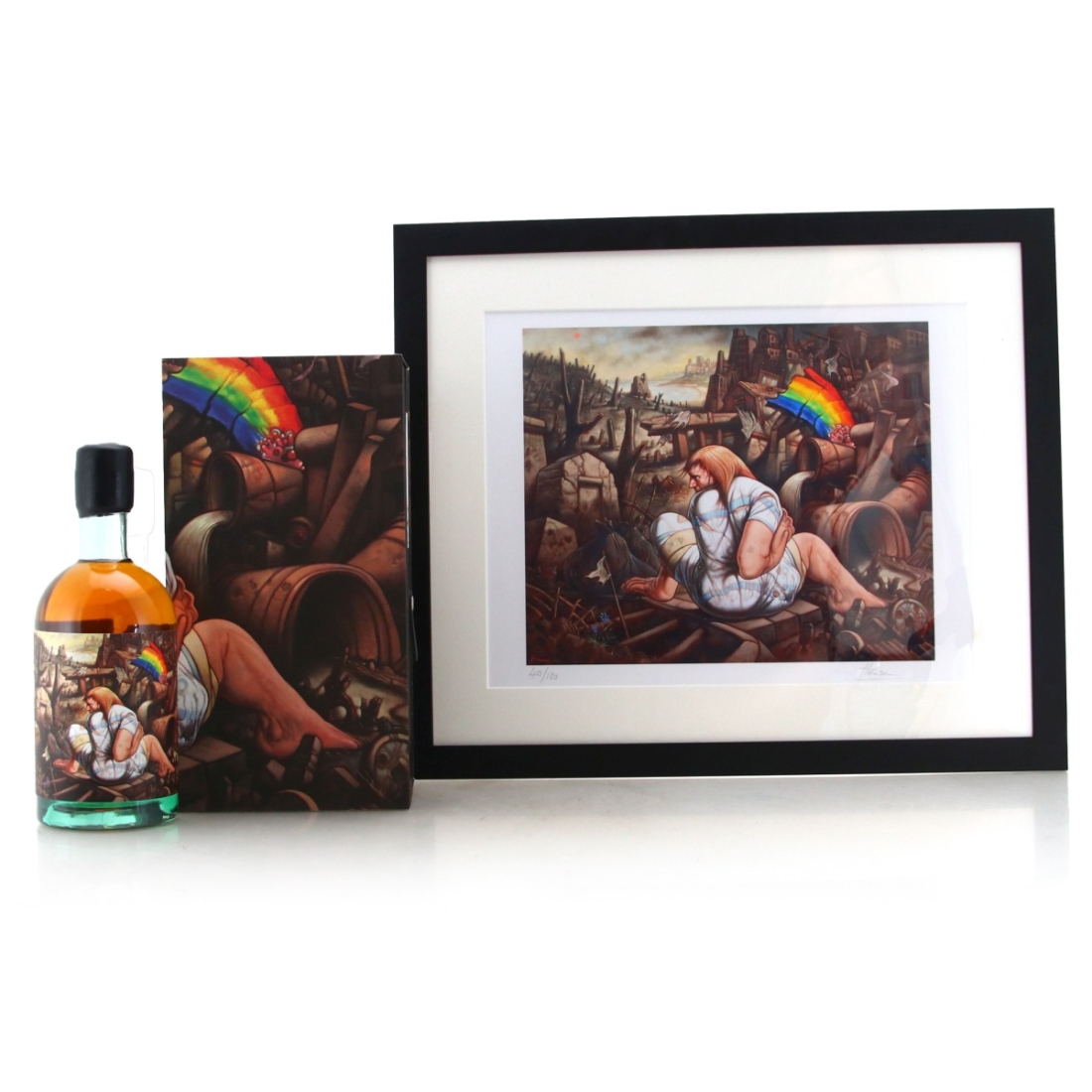 Image for Macallan O'Bennie 33 Year Old/ The Word is on Fire No.2 - Includes Peter Howson Print