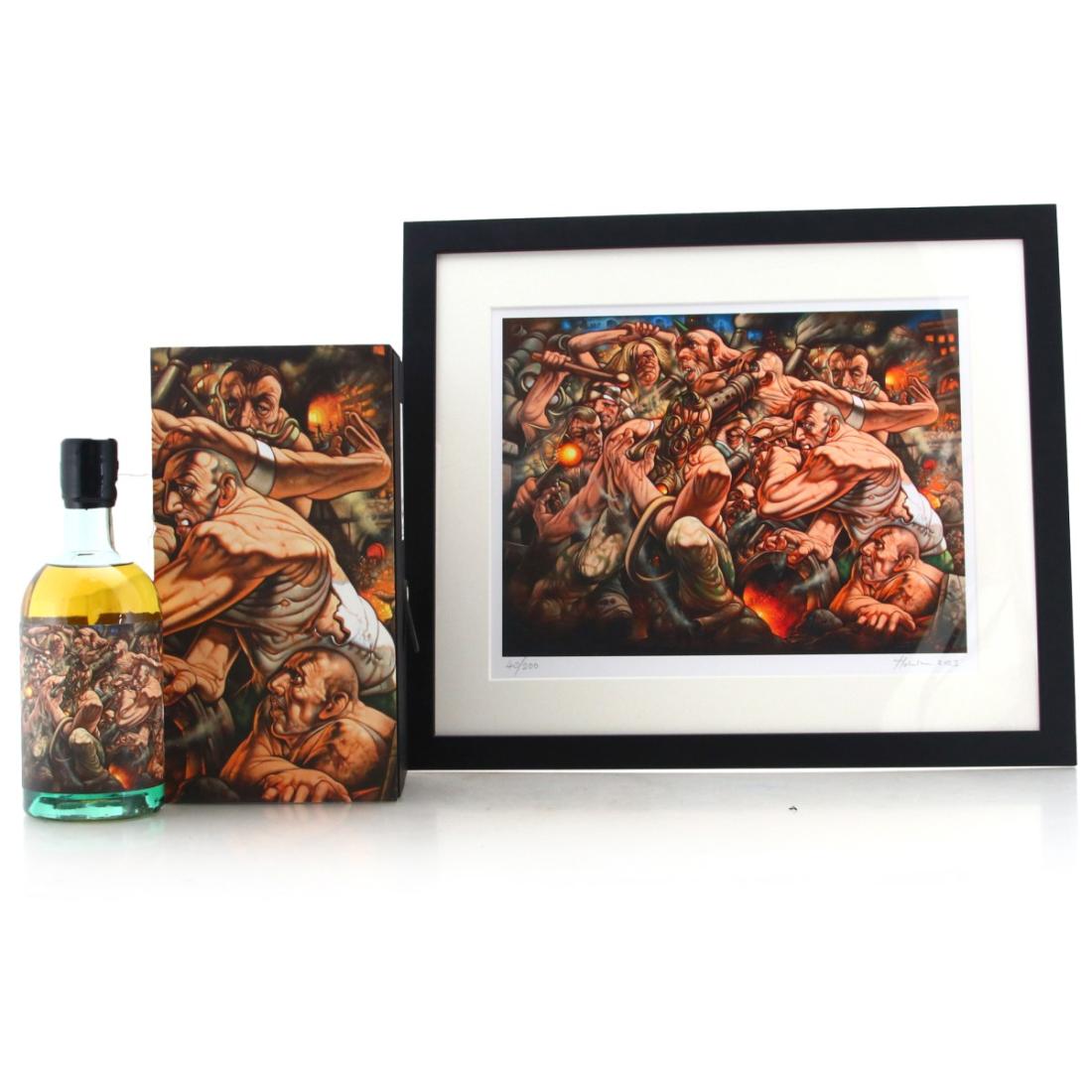 Macallan 1989 Burn OBennie 33 Year Old The World Is On Fire No1 includes Peter Howsen Print
