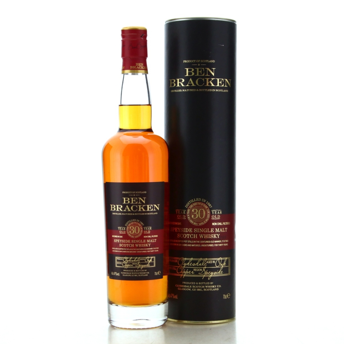 Image for Ben Bracken 1987 30 Year Old Speyside Single Malt