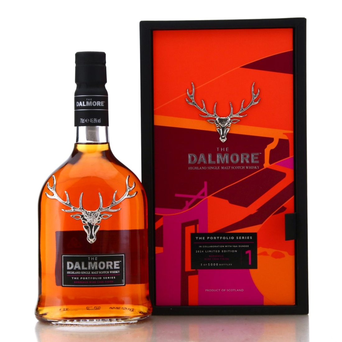 Image for Dalmore V&A Dundee Bordeaux Wine Cask Finish / The Portfolio Series 1