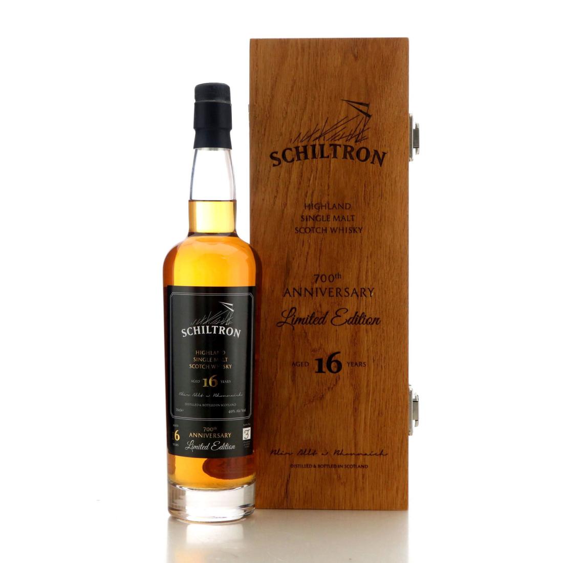 Schiltron 16 Year Old Highland Single Malt Battle of Bannockburn 700th Anniversary