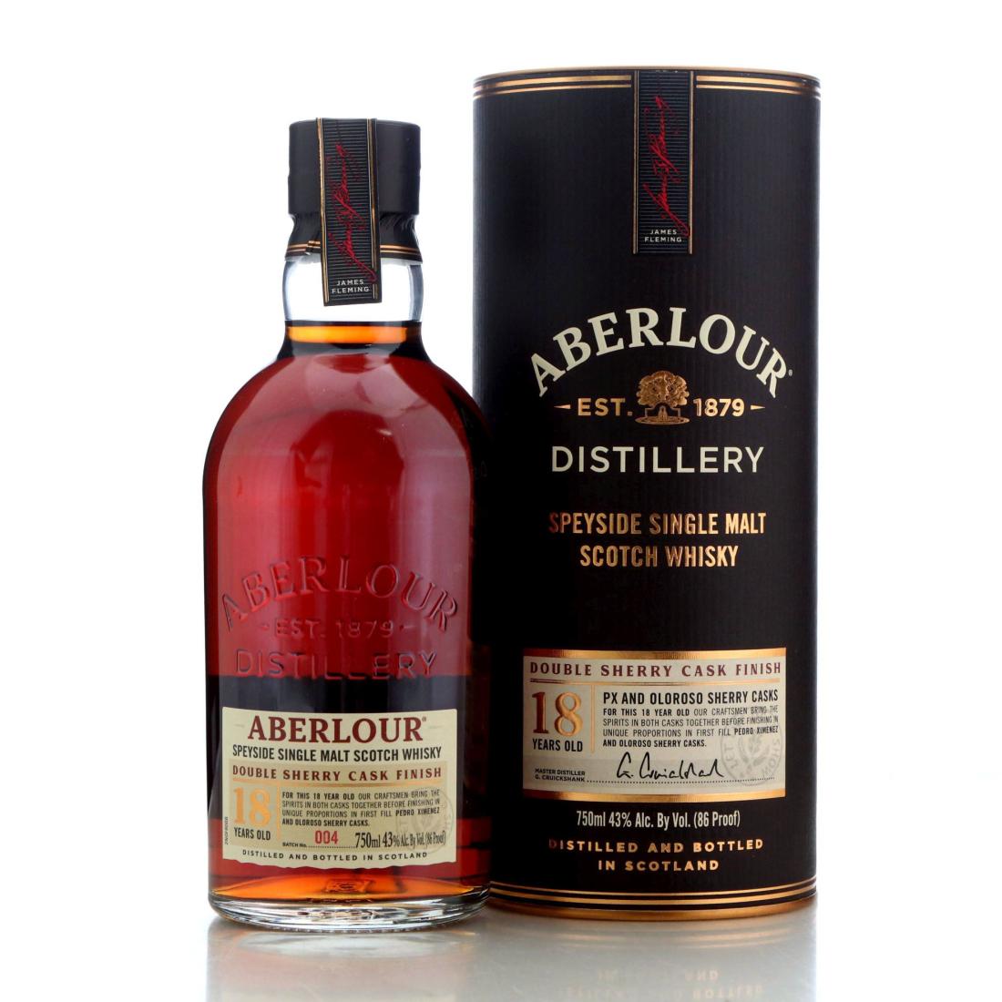 Aberlour 18 Year Old Double Sherry Cask Finish Batch No004