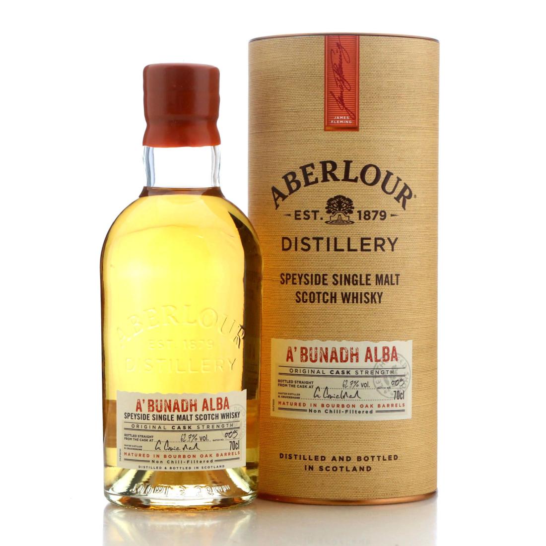 Aberlour Abunadh Alba Batch No 005