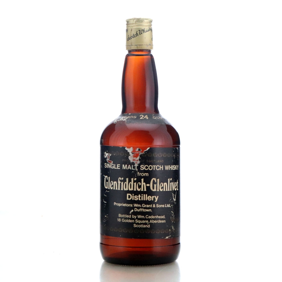 Image for Glenfiddich 1963 Cadenhead's 24 Year Old / 1st Edition