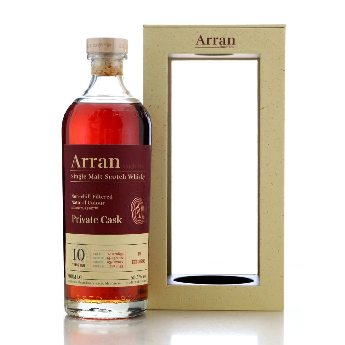 Image for Arran 2012 Private Cask 10 Year Old