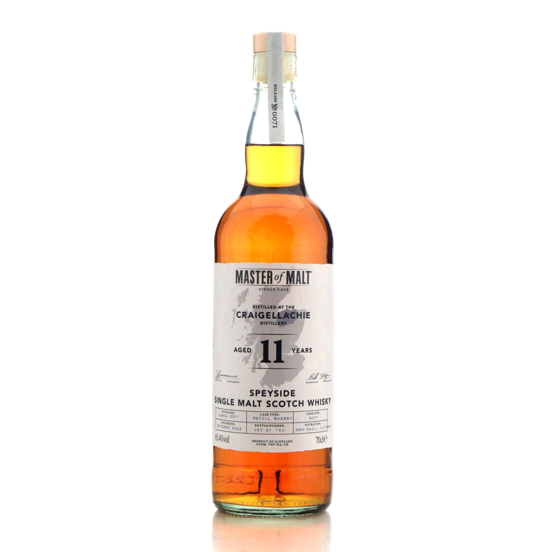 Image for Craigellachie 2011 11 Year Old - Release No.0071