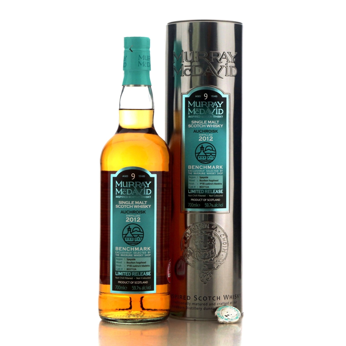 Image for Auchroisk 2012 Murray McDavid Benchmark 9 Year Old - The Inverurie Whisky Shop