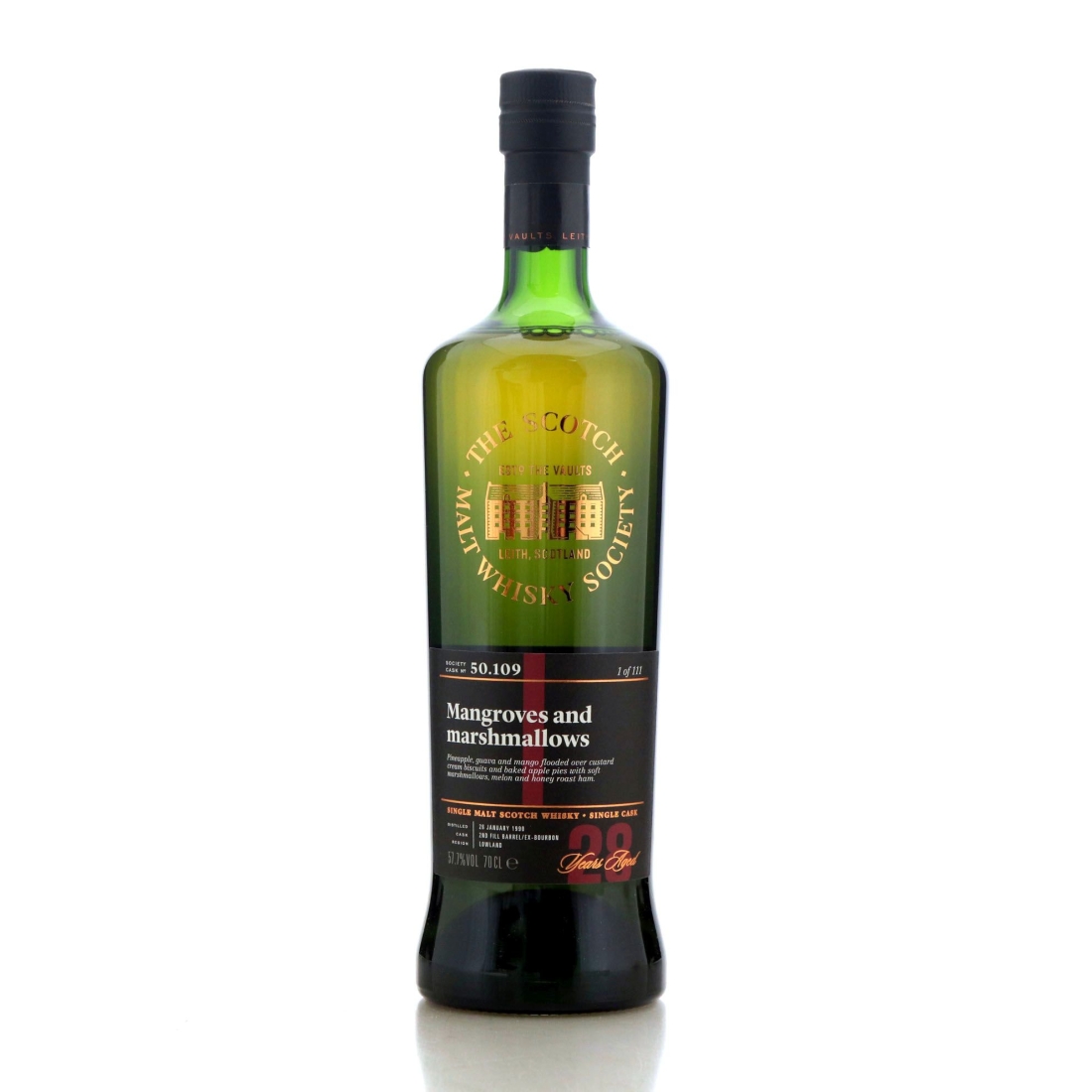 Image for Bladnoch 1990 SMWS 28 Year Old 50.109 - Mangroves and marshmallows