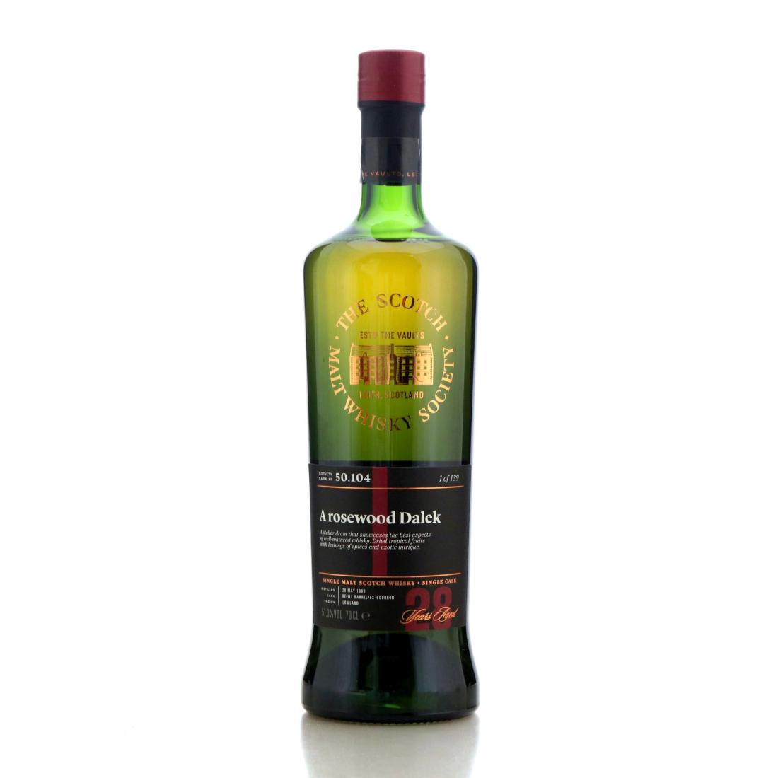 Bladnoch 1990 SMWS 28 Year Old 50104 A rosewood Dalek