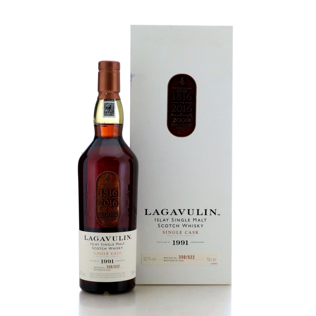Image for Lagavulin 1991 200th Anniversary Single Cask 25 Year Old