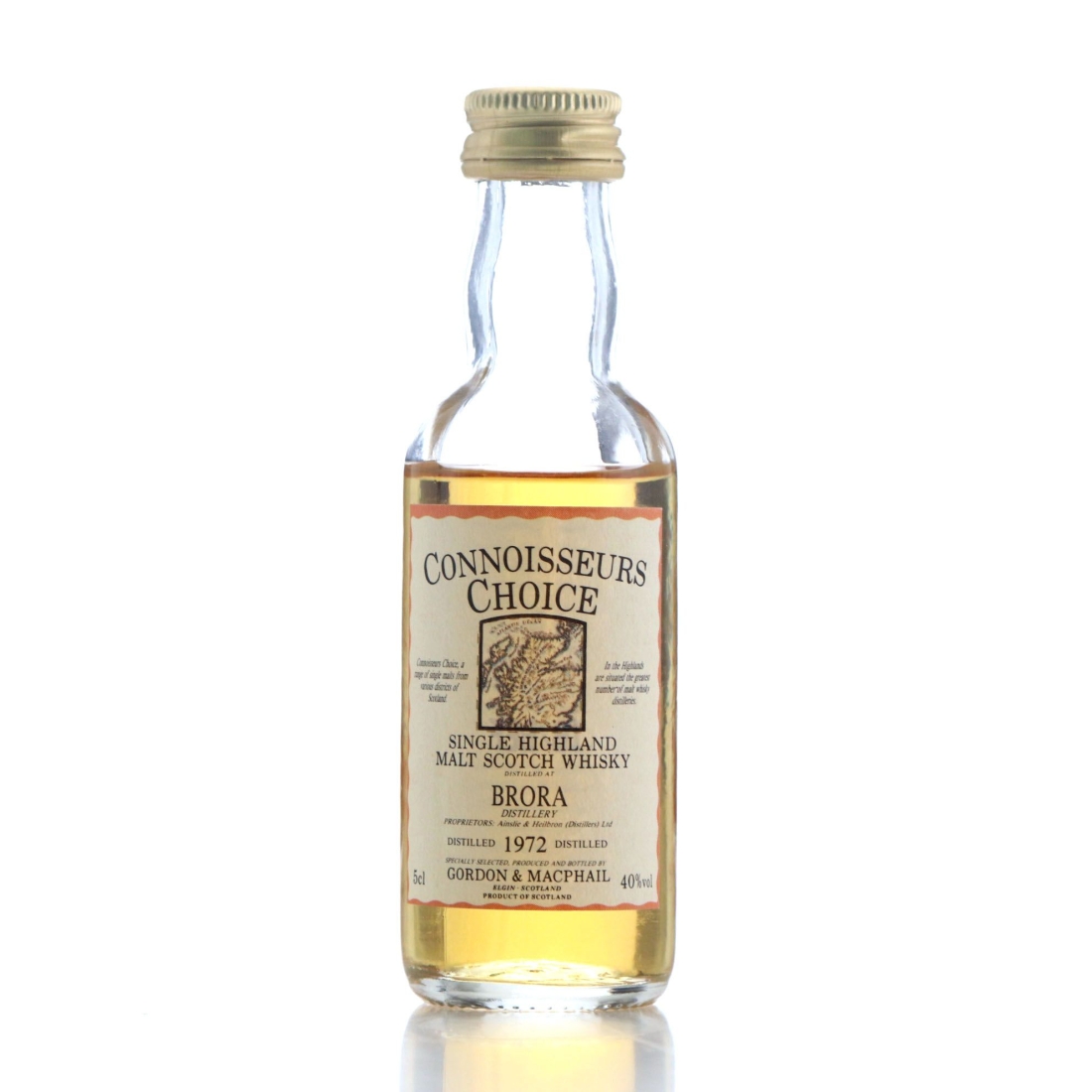 Image for Brora 1972 Connoisseurs Choice Miniature 